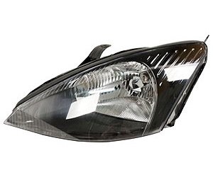 LH H.L. ASSY COMBINATION TYPE W/O HID LAMPS W/ BLK BEZEL W/ SVT FOCUS 02-04