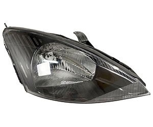 RH H.L. ASSY COMBINATION TYPE W/O HID LAMPS W/ BLK BEZEL W/ SVT FOCUS 02-04