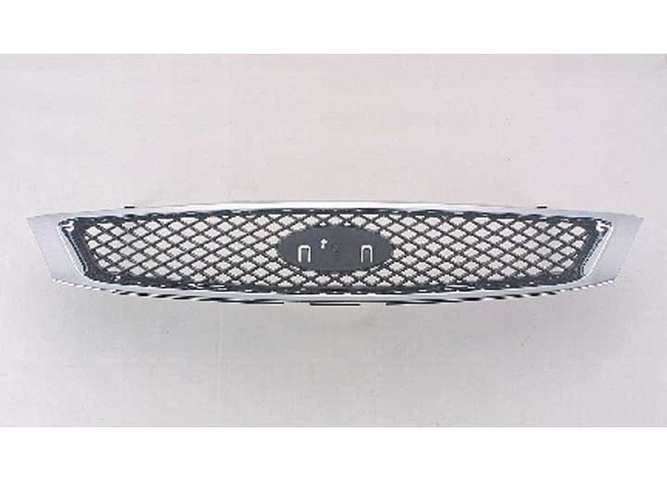 GRILLE UPPER CHR/BLK FOCUS 05-07
