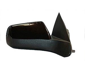 RH DOOR MIRROR PWR HTD TEXT W/CHR CVR NON-FLDG FOCUS 08-11