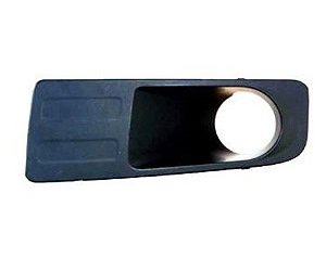LH FT BUMPER CVR INSERT W/BLK BEZEL W/ FOG LAMP HOLE FUSION 06-09