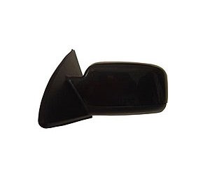 LH DOOR MIRROR PWR HTD TEXT BLK NON-FLDG W/O PUDDLE LAMP FUSION/MILAN 06-09