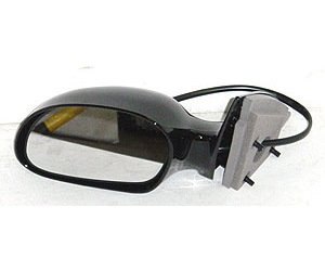 LH DOOR MIRROR PWR HTD GLOSS BLK P NON-FLDG TAURUS/SABLE 96-99