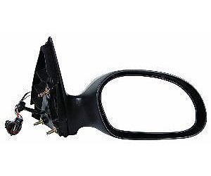 RH DOOR MIRROR PWR NON-HTD TEXT BLK NON-FLDG W/ PUDDLE LAMP TAURUS 00-07 S ABLE 00-05