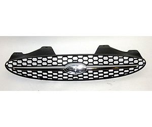 GRILLE W/O SPORT EDITION CHR/BLK TAURUS 00-03