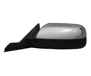 LH DOOR MIRROR PWR HTD TEXT BLK W/CHR CVR W/POWER FLDG W/MEM W/PUDDLE LAMP TAURUS/SABLE 08-09