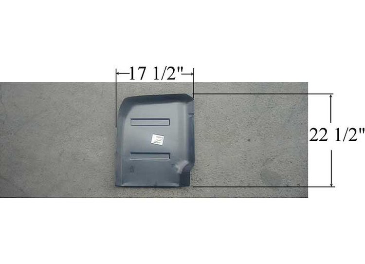 Front Floor to Firewall Extension 1964-68 Mustang