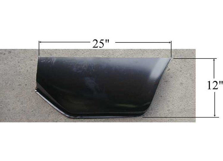 Lower Rear Section Quarter Panel 1964-66 Mustang