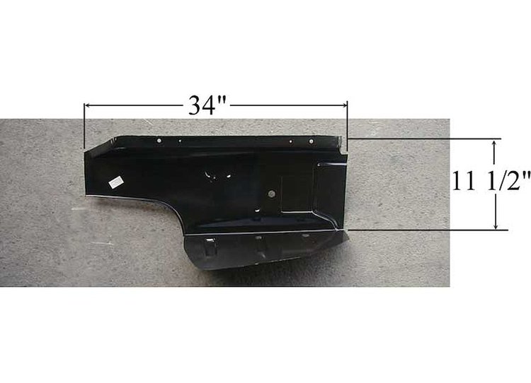 Complete Trunk Filler Panel 1964-70