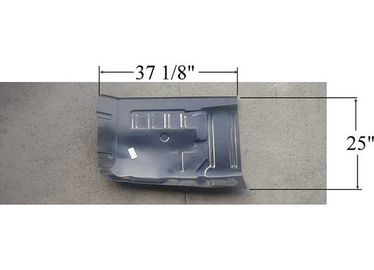 Front Section Floor Pan 1971-73