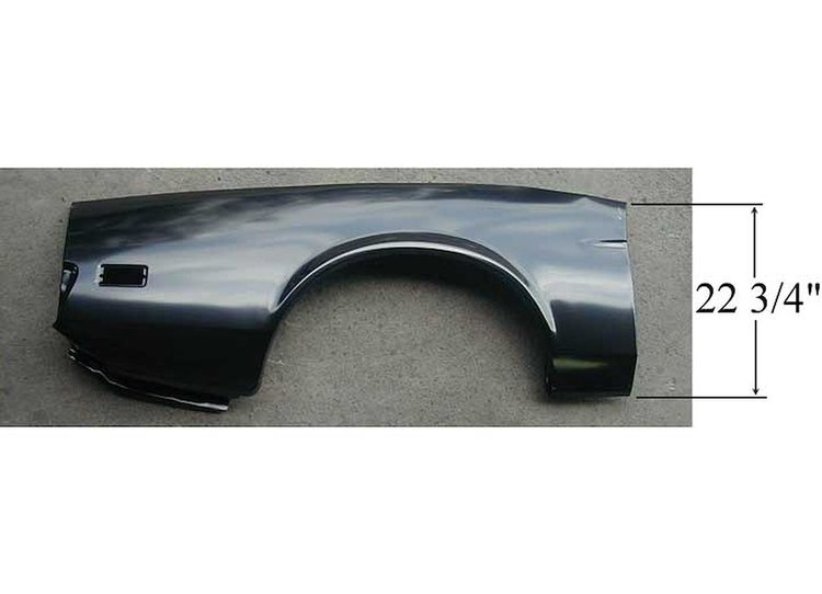 Quarter Panel Skin 1971-73 Mustang Fastback