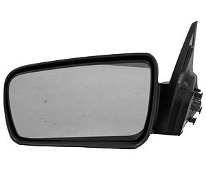 LH DOOR MIRROR PWR NON-HTD TEXT BLK NON-FLDG MUSTANG 05-09
