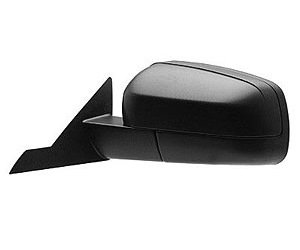 LH DOOR MIRROR PWR HTD TEXT BLK W/SMOOTH CVR P FLDG W/O MEM W/PUDDLE LAMP FIVE HUNDRED/MONTEGO 05-07