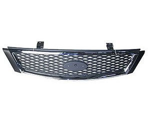 GRILLE BLK W/ CHR FRAME FORD FIVE HUNDRED SE/SEL 05-07
