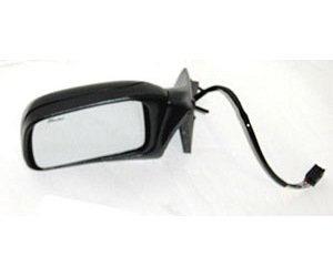 LH DOOR MIRROR PWR HTD TEXT/GLOSS BLK FLDG CROWN VICTORIA/GRAND MARQUIS 95-96