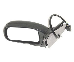 LH DOOR MIRROR PWR NON-HTD TEXT/GLOSS BLK P FLDG CROWN VICTORIA/GRAND MAR QUIS 97