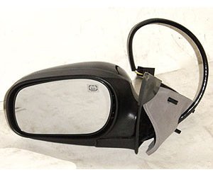 LH DOOR MIRROR PWR HTD TEXT/GLOSS BLK P FLDG CROWN VICTORIA/GRAND MARQUIS 98-08