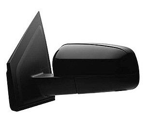 LH DOOR MIRROR PWR NON-HTD TEXT W/SMOOTH BLK CVR P FLDG FREESTYLE 05-07