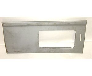 LH RR CARGO DOORSKIN LWR W/ LICENSE PLATE CUT-OUT ECONOLINE 75-91