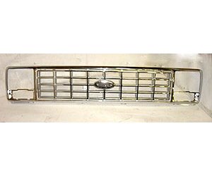 GRILLE CHR/ARG ECONOLINE 87-91
