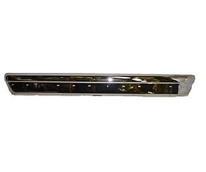 RR FACE BAR CHR W/O STEP RR OBJECT SENSOR W/ CVR HOLES ECONOLINE 92-07 - TA CHR
