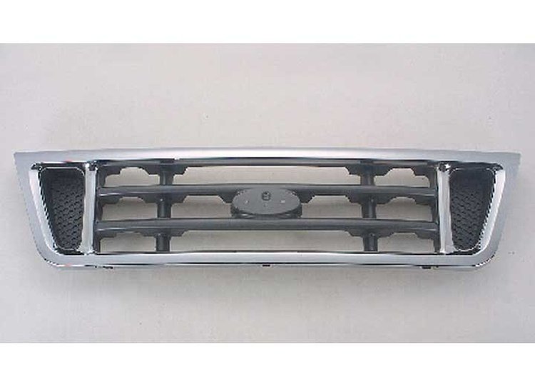 GRILLE CHR/GRY ECONOLINE 03 GAS MODELS 04-07