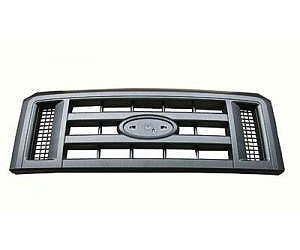 GRILLE MAT GREY W/ CHR FRAME ECONOLINE 08-11