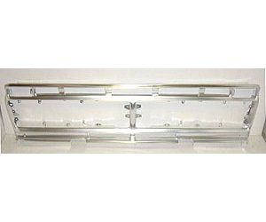 GRILLE SHELL ALUM FOR 2 PC GRILLE FORD P/U 73-77