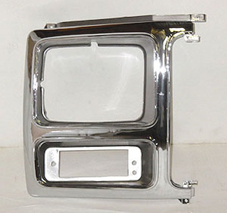RH H.L. DOOR CHR/CHAR FORD P/U/BRONCO 82-86