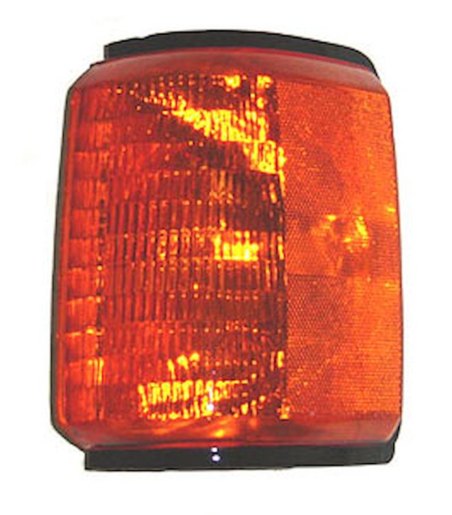 LH PARK LAMP W/O BLK CHR TRIM FORD P/U/BRONCO 87-91