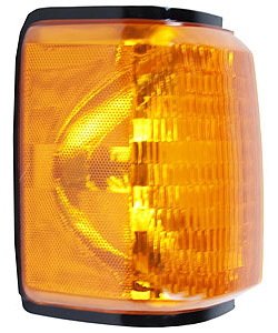 RH PARK LAMP W/O BLK CHR TRIM FORD P/U/BRONCO 87-91