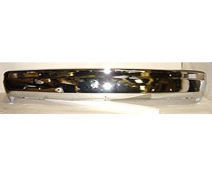 FT BUMPER W/O MLDG HOLES CHR FORD P/U/BRONCO 87-91 - TAI CHR