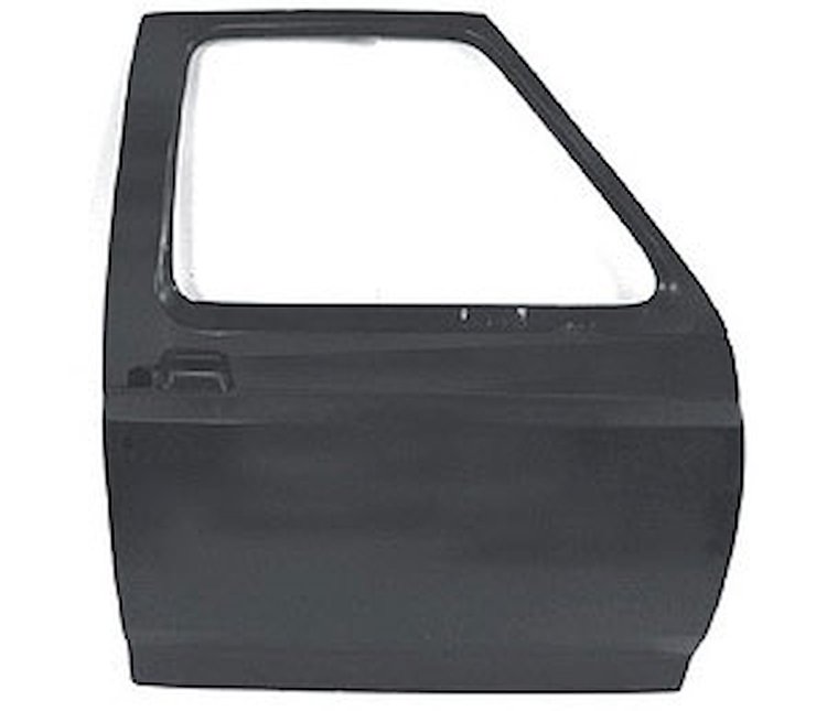 RH FT DOORSHELL C W/ LOW MTD SWING AWAY MIRROR FORD P/U 87-98 BRONCO 87- 96