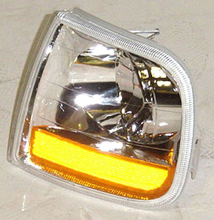 LH PARK/SIG LAMP W/ LIGHTNING MODEL FORD F150/250 LD P/U 01-03