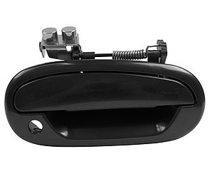RH OUTR FT DR HDL P BLK SMOOTH EXPEDITION 97-02 NAVIGATOR 98-02