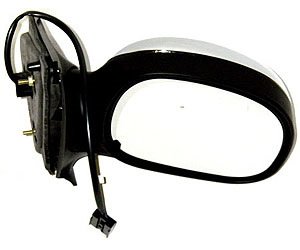 RH DOOR MIRROR PWR NON-HTD TEXT W/CHR CVR FLDG CONTOUR TYPE W/O SIGNAL EXPE DITION 97-02 CREWCAB P/U 01