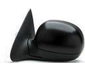 LH DOOR MIRROR PWR NON-HTD TEXT W/GLOSS BLK CVR FLDG CONTOUR TYPE W/VISIBLE ILLUM SIGNAL FORD F150/F