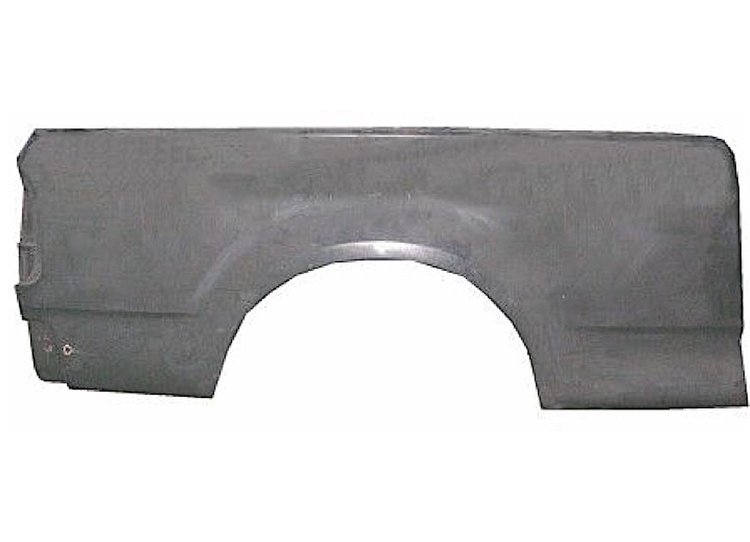 RH RR OUTR SIDE PNL W/O WHEEL OPNG MLDG 6.5FT FORD F150/250 LD P/U STYLESID E REG/EXT CAB 97-04