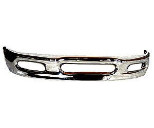 FT BUMPER W/ FOG LAMP CUT-OUT CHR FORD F150/250 LD P/U 2/4WD/EXPEDITION 97- 98 - TAI CHR