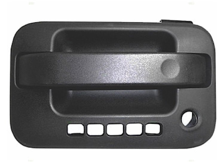 LH OUTR FT DR HDL BLK TEXTURED W/ KEYLESS ENTRY F150 04-08