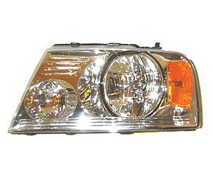 LH H.L. COMBINATION TYPE W/ CHR TRIM NEW STYLE FORD F150 04-08