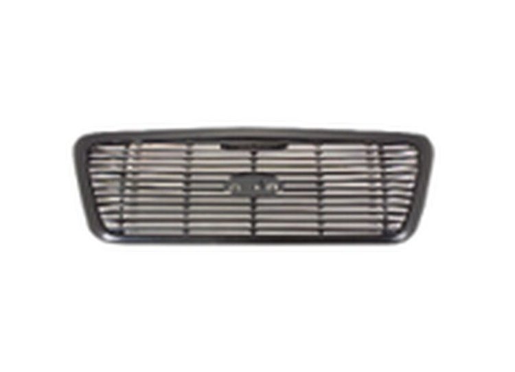 GRILLE P MAT BLK W/ BLK FRAME FORD P/U FX2 07-08