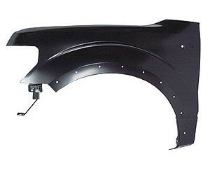 LH FENDER W/ WHEEL OPNG MLDG FORD P/U 09-11