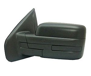 LH MIRROR OUTSIDE RR VIEW PWR W/O HEATED W/O PUDDLE LMP F150 PU 09-10