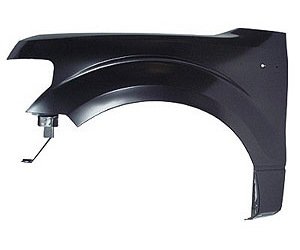 LH FENDER W/O WHEEL OPNG MLDG FORD P/U 09-11