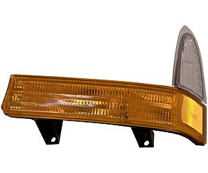LH PARK/SIG LAMP AMBER/CLEAR F-SERIES SUPERDUTY P/U 01