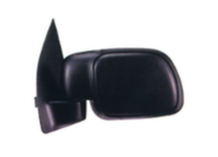 LH DOOR MIRROR MAN NON-HTD TEXT BLK FLDG PADDLE TYPE F-SERIES SUPERDUTY P/U 99-07 EXCURSION 00-05