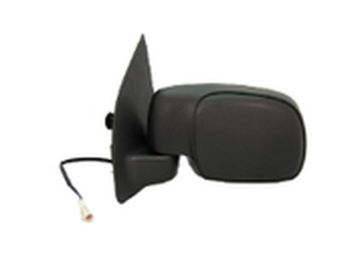 LH DOOR MIRROR PWR NON-HTD TEXT BLK FLDG PADDLE TYPE F-SERIES SUPERDUTY P/U 99-00