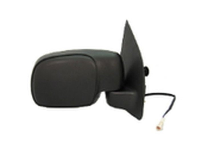 RH DOOR MIRROR PWR NON-HTD TEXT BLK FLDG PADDLE TYPE F-SERIES SUPERDUTY P/U 99-00