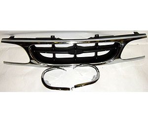 GRILLE ASSY W/ EXT CHR/BLK P EXPLORER 95-01